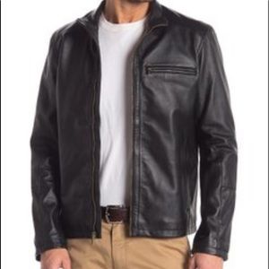 Cole Haan used vintage leather jacket